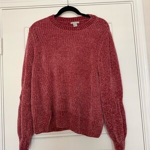 Cozy Dark Pink Women's Sweater